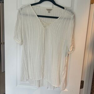 Lucky Brand linen Tee